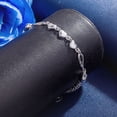thumbnail image 4 of Pulsera de Cadena con Colgante de Corazón Ajustable, 4 of 5