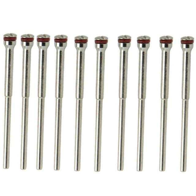 Bgsha 10 Pcs Mandrins de Polissage Outil Rotatif pour Machine de Polissage Outil 2.35mm