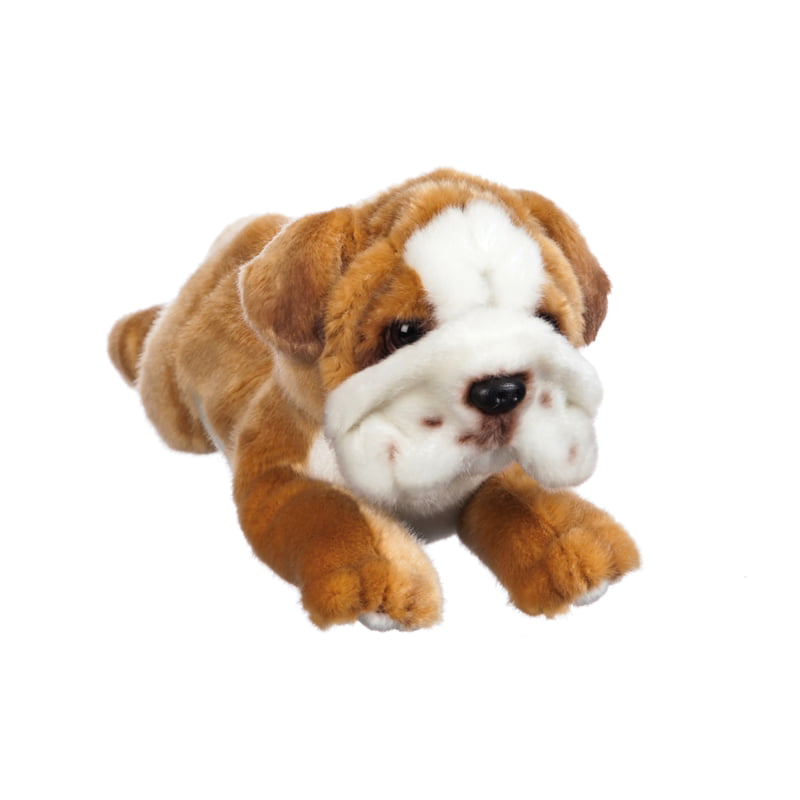 stuffed toy bulldog