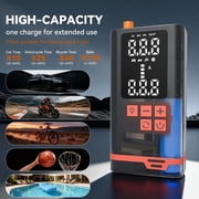REHOTTOP Portable Air Compressor 160 PSI, Cordless Tire Inflator with Auto Shutoff, Air Pump for Car, Bike, Motorcycle, Balls