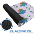 thumbnail image 6 of Long Mouse Pads for Desk,Lavender Dinosaurs Hatching Eggs Desk Mats on Top Of Desks, Desk Mouse Pad Extra Large with 3mm Non-Slip Base and Stitched Edge for Gaming,Office,Work,Home 31.5"x11.8", 6 of 6