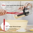 thumbnail image 4 of TeeMars Sourdough Bread Starter Kit, 34oz Sourdough Starter Jar, 2 Bread Proofing Baskets, Thermometer, Feeding Time Tracker, Metal Scraper, Easy to Clean, Complete Sourdough Bread Baking Supplies, 4 of 8
