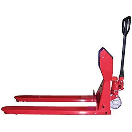 

Vestil Manufacturing PM-2048-SCL-LP-PT 22.38 x 48 in. 5000 lbs Pallet Truck with Digital Scale