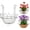 1 Pcs, variant on Borikise Adjustable Planter Insert, Heavy Duty Metal Plant Riser with Chain Hooks, Height Adjustable Pot Filler for Deep Planters & Garden Use