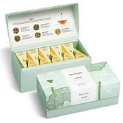 Tea Forte Lotus 10 Handcrafted Pyramid Tea Infusers Box Presentation