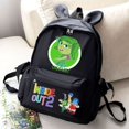 thumbnail image 2 of Inside Out 2 Backpack for Children Kids Kawaii School Backpack Children Rucksack Boys Girls Cartoon School Bags Birthday Gift, 2 of 5