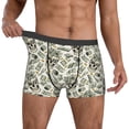 thumbnail image 2 of Kdxio Men's Boxer Briefs with Skull with Cash Print - Comfortable and Breathable Underwear for Everyday Wear, 2 of 7