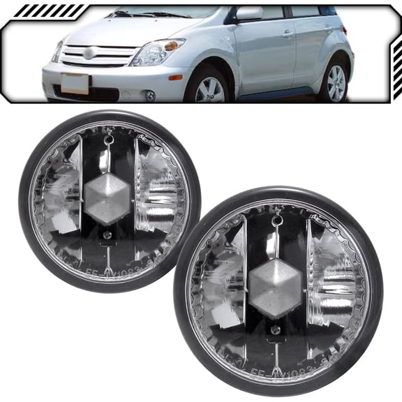 EPIC LIGHTING OE Style Halogen Fog Lights Assembly Replacement for TOYOTA SCION 04-07 HIGHLANDER 04-09 PRIUS 00-05 MR2 ECHO [ TO2592119 TO2593119 8122152070 8121152070 ] Pair