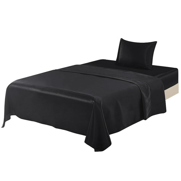 Twin XL Pure Black Fitted Sheet 3D Leather Duvet Bed Sets Simple Classic  Sheet Set with All-Round El…See more Twin XL Pure Black Fitted Sheet 3D
