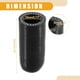 thumbnail image 4 of 1 tapón de extremo de manguera de vacío de admisión de tapa de refrigerante de silicona universal de 18 mm de diámetro interior de 0,71 pulgadas - Coche para puerto de agua de vacío de derivación del calentador de refrigerante - Silicona negra Unique Bargains Tapa de manguera de silicona, 4 of 6