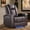 Brown, variant on Ebello Power Recliner Chair, Faux Leather Electric Reclining Chair with LED Light Strip, USB Port, Cup Holders & Hidden Storage, Oversized Headrest for Home Theater, Brown