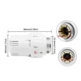 thumbnail image 4 of MOMOJIA Easy to Install Heating Control Device Adjustable Temperature Regulator Durable for Better Living & Working Conditions, 4 of 9