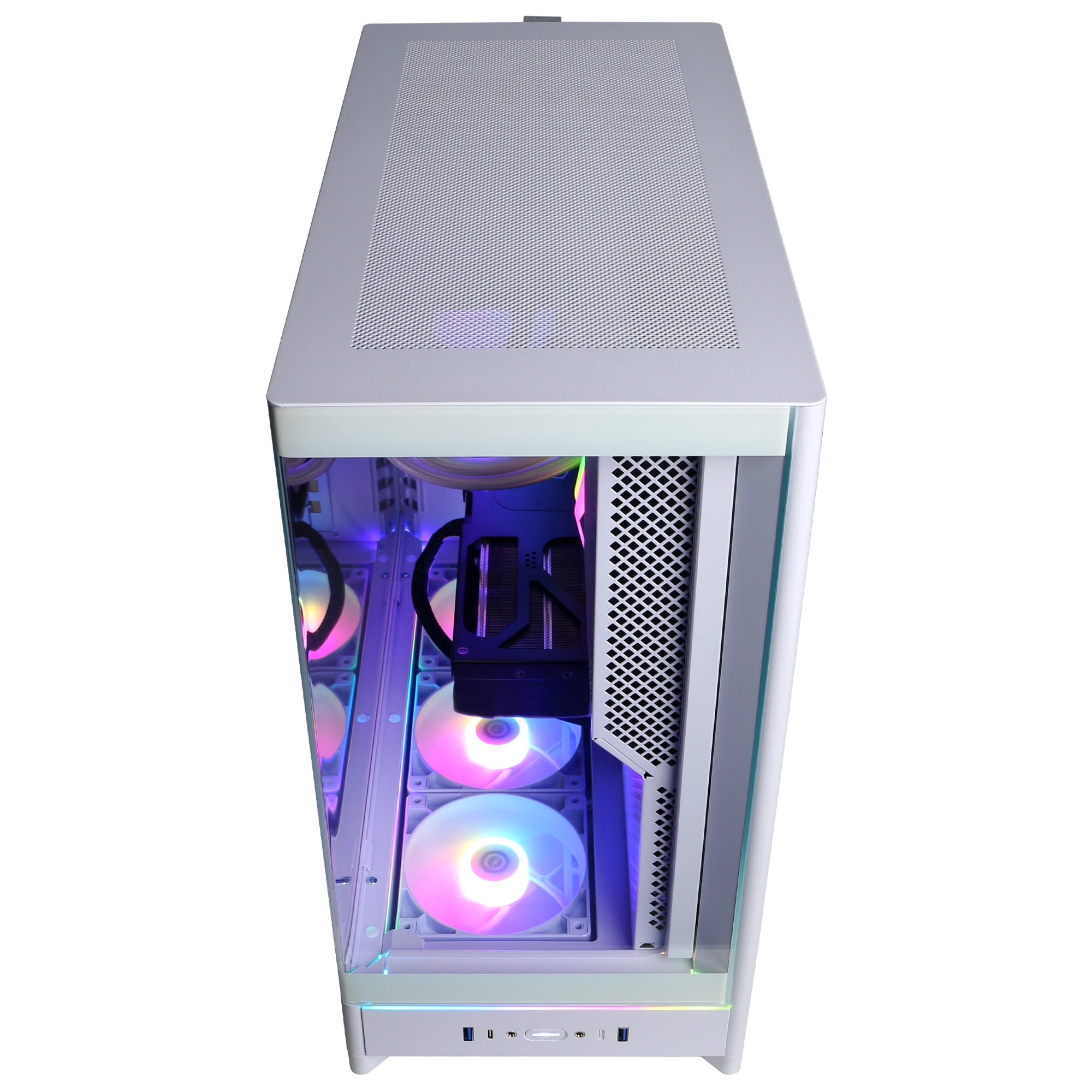 【bluePC】i7-14700F RTX5070ti Skytech Azure Gaming PC Desktop, Intel i7 14700F 2.1 GHz