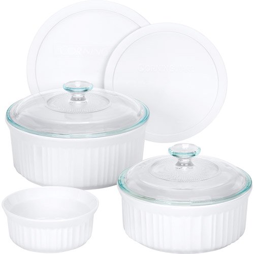 CorningWare 7Piece French White Bake and Serve Set