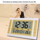 thumbnail image 4 of Digital Wall Clock LCD Number Time Temperature Calendar Alarm Table Desk Clock Modern Design Office, 4 of 5