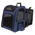 thumbnail image 3 of BELOVING Sac à Dos pour Chien Sac de Transport Extensible pour Voyage Randonnée Tourisme Bleu, 3 of 9