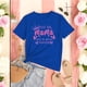 thumbnail image 3 of Playera Blusa Mujer De Feliz Día Mamá Eres Mi Mayor Bendición Regalo Día de las Madres Moda Casual Color Azul Talla Chica Marca Emil SaEs, 3 of 4