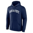 thumbnail image 2 of Men's Navy Jackson State Tigers Basic Arch Pullover Hoodie, 2 of 3