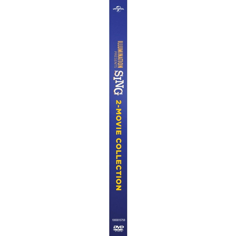 Sing 2-Movie Collection (Sing + Sing 2) (DVD) - Walmart.com
