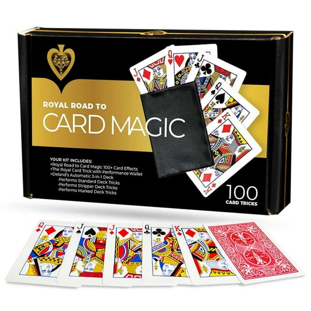 Trucos de cartas: Royal Road to Card Magic 100 efectos +100 trucos