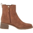 thumbnail image 2 of Dr. Scholl's Womens Redux Mid Calf Block Heel Boot Honey Brown Smooth 10M, 2 of 5