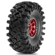 thumbnail image 2 of Juego de 4 Llantas de Goma con Bloqueo de Cuentas de Metal de 136 mm y 1,9 Pulgadas para Coche Teledirigido TRX4 D90 D110 para Axial SCX10 C A Escala 1/8/1/10 C, 2 of 5