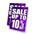 thumbnail image 1 of Sale Up To 10 Percent Off (24" X 36") 4mm Corrugated Plastic Panel, Graphics Applied To 1 Side (Pk of 2), 1 of 4