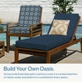 thumbnail image 3 of Medina Medallion Blue Essentials Dining Chair Cushion, 3 of 8