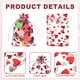 thumbnail image 3 of 100 Pcs Bolsas de Regalo de San Valentín, 5.9" x 4" Bolsas de Cello con Corazones y Cierres de Torcer, para Envolver Galletas y Caramelos, Blancas, 3 of 5