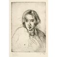 thumbnail image 2 of Henry Nielsen 18x24 Gold Ornate Framed and Double Matted Museum Art Print Titled - Female Portrait (1930), 2 of 4