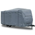 thumbnail image 3 of GEARFLAG 5th Wheel RV Cover 5 Layers top fits 24' - 26' with Reinforced Windproof Side-Straps Anti-UV Water-Resistance Heavy Duty for Motorhome Camper, 3 of 4