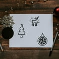 thumbnail image 2 of Christmas Stationary Stamps, DIY Christmas Cards, Christmas Stamps for kids, Holiday Stamps, Snowman Stamp, Snowflake Stamp, Christmas Stamp, 2 of 4