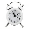 thumbnail image 2 of Reloj Despertador, Reloj De Metal Con Pilas De 3 Pulgadas Despertadores Para Dormitorios Reloj Despertador De La Vieja Escuela Reloj Despertador Digital Pequeño Para Mesita De, 2 of 7