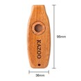 thumbnail image 2 of Lotpreco Wood KAZOO with Five Membrane Flute Diaphragm Mouth Kazoos Musical Instruments, 2 of 8
