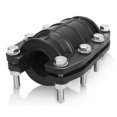 thumbnail image 1 of Professional Durable Water Pipe Clamp Universal 3/4 inch Pipe Repair Kit Iron Emergency Repair Clamp, 1 of 5