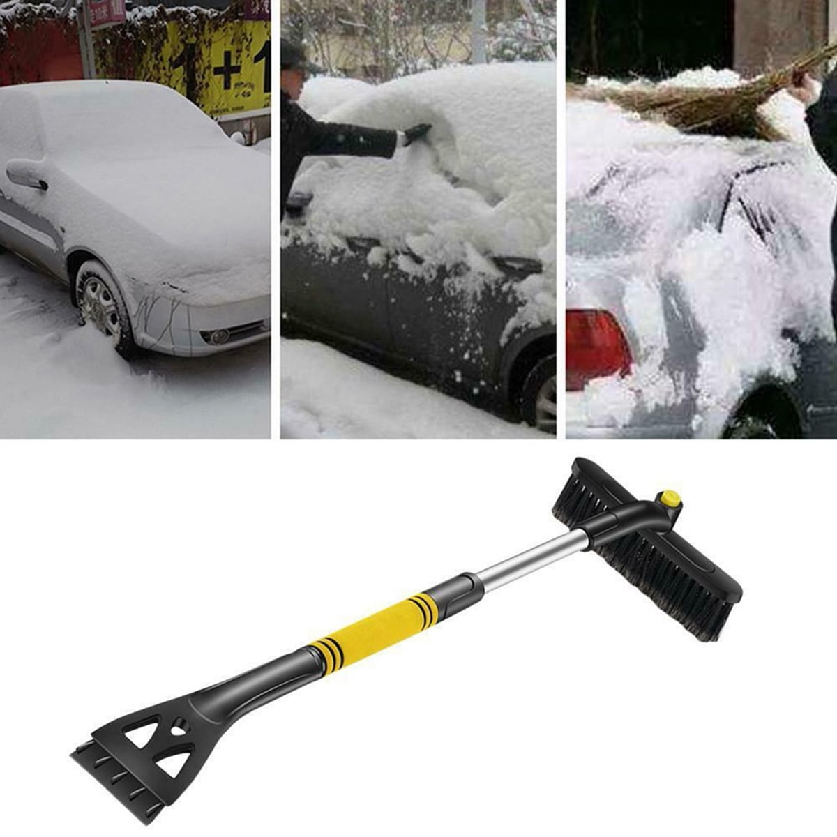 3 Pieces Car Ice Scraper Snow Ice Scraper Removal Snow Scraper Tool