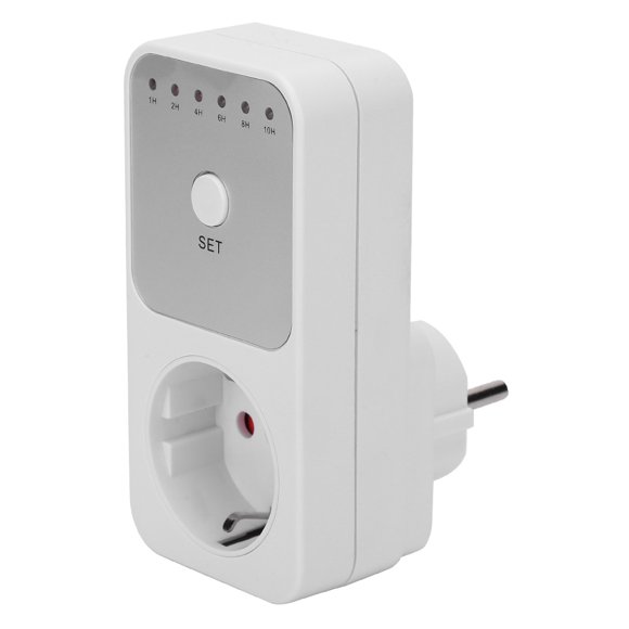 Smart Plug Outlet, Timer Socket Switch, 4.1 X 2 X 1.2inch For Home Lighting Fan Christmas Tree Air Conditioner