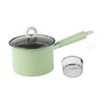 thumbnail image 3 of veasfak Deep Frying Pot Cooking Pot Fryer for Kitchen Camping Japanese Tempura Chips Green, 3 of 9