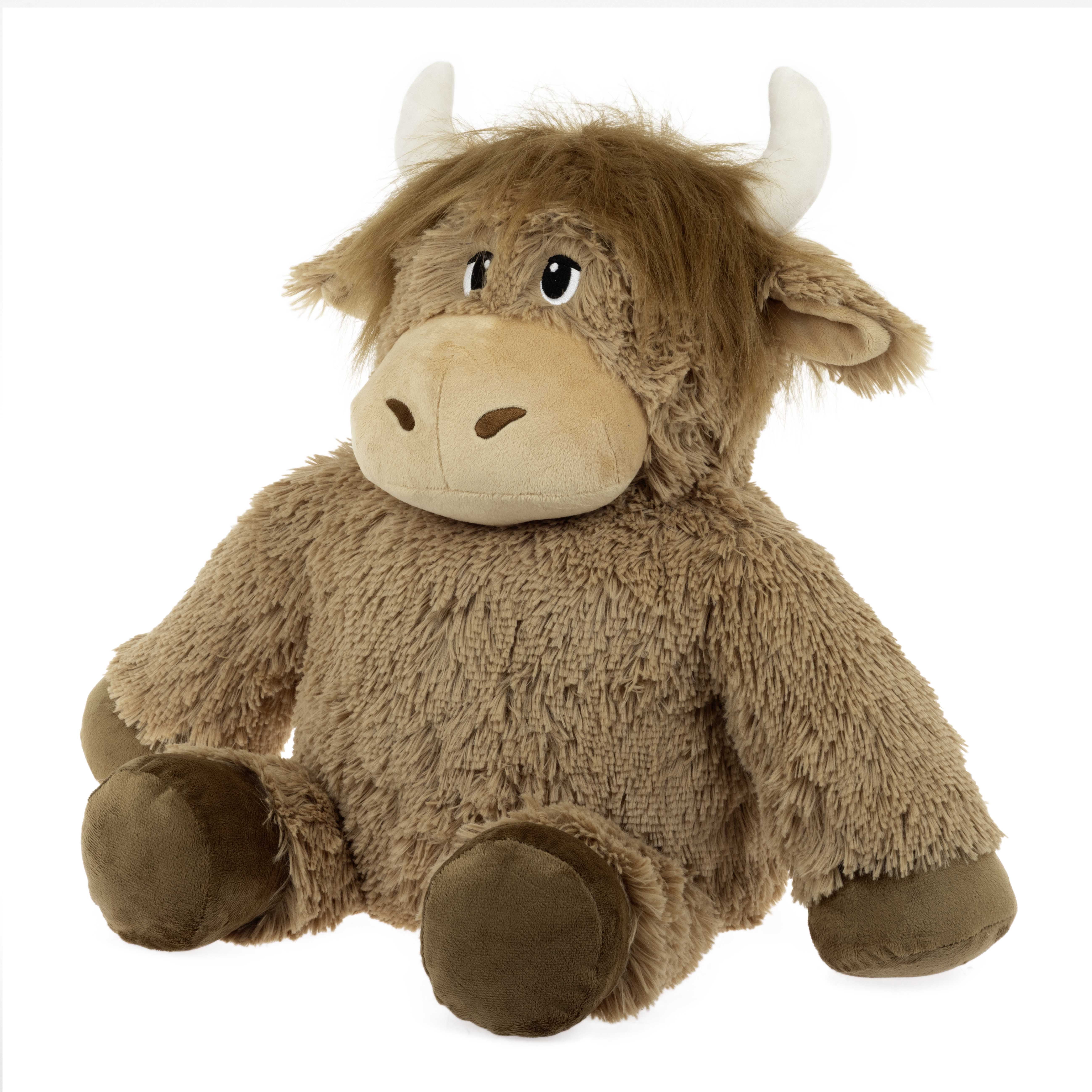 Spark Create Imagine 16.5 in Highland Cow Stuffed Plush Toy
