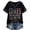 Navy #45, variant on DORKASM Women's Vintage 911 Memorial Never Forget American Flag Honor Faith Tshirt V Neck Short Sleeve Tops Dark Green L