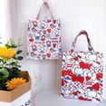 thumbnail image 2 of Sanrio-Bolso de hombro de alta capacidad para mujer, bolsa Bento de Anime, Hello Kitty, Melody, Kulomi, 23x27x12cm, regalo para niñas, 2 of 4