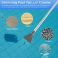 thumbnail image 3 of Hot Tub Vacuum Manual Cordless Spa Vac - Inflatable Hot Tub Cleaner with Constant Suction, Spa Wand Pool Vacuum, 10FT Handheld Flexible Hose with 3 Adjustable Heads for Dirt, Grass, Debris(Blue), 3 of 7