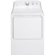 Ge Gtx33eak 27" Wide 6.2 Cu. Ft. Electric Dryer - White