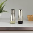 thumbnail image 4 of 8.5 oz. Oil and Vinegar Set with See-Through Glass Base, Silver, 4 of 4