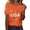 341#Orange, variant on 250 Anniversary USA Shirt for Women American Flag Freedom Graphic T-Shirts Patriotic Casual Short Sleeve Tees Tops Wine S