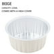 thumbnail image 1 of Tazas de aluminio para cupcakes, tazas redondas para cupcakes con tapa, mini tazas para cupcakes, tazas para hornear en la cocina, 100 unidades Wmkox8yii hjk6138, 1 of 1