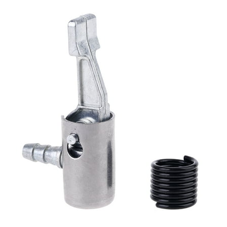 Lock On All Metal Air Chuck Mini Air Compressor Portable Tire Inflator Tire Chuck Hose End Fitting for Hose Repair