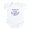 Cloud White, variant on CafePress - My Finger May Be Small But... Infant Bodysuit - Baby Light Bodysuit, Size Newborn - 24 Months