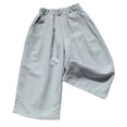 thumbnail image 4 of Amidoa Girls 2 Piece Outfits Summer Clothes Short Sleeve Cotton T-Shirt and Casual Shorts Kids Clothing Sets Light Blue Size 3T, 4 of 5