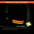thumbnail image 4 of AKKON - For 14-18 Silverado Sierra Pair of Powered + Heated Glass + Sequential Turn Signal Side Black Towing Mirrors, 4 of 7